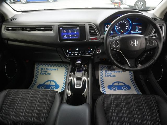 ヴェゼル ハイブリッドＺ　Ｈｏｎｄａインターナビ　ドライブレコーダー　シートヒーター　ＬＥＤオートライト　あんしんパッケージ　クルーズコントロール　サイドエアバッグ・サイドカーテンエアバッグ　Ｒカメ　スマキー　ＬＥＤランプ（16枚目）