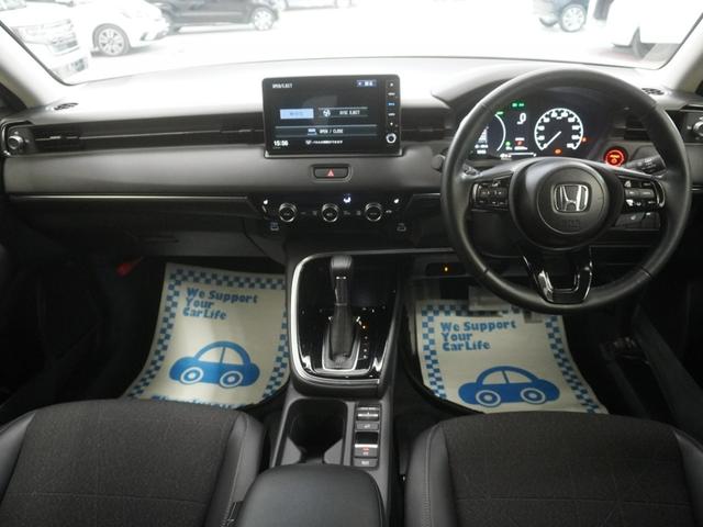 ヴェゼル ｅ：ＨＥＶＺ　ワンオーナー　９インチインターナビ　ドライブレコーダー　シートヒーター　ステアリングヒーター　渋滞追従機能付きＡＣＣ　レーンキープアシスト　サイドエアバッグ・サイドカーテンエアバッグ　ＥＴＣ　シートＨ（16枚目）