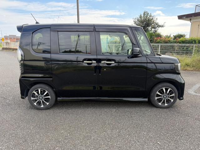 Ｎ－ＢＯＸカスタム Ｇ・Ｌホンダセンシング　修復歴無　ワンオーナー　衝突軽減ブレーキ　スマートキー　ＬＥＤヘッドライト　バックカメラ　両側スライド・片側電動　ＥＴＣ　横滑り防止装置　純正アルミホイール　アイドリングストップ（5枚目）