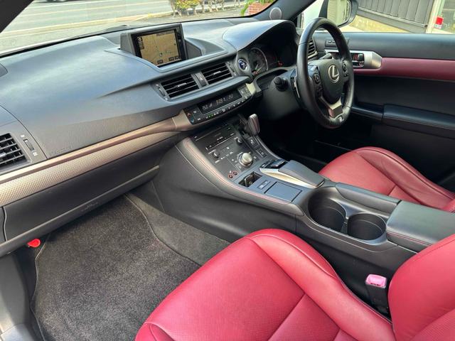 CT CT200h Fスポーツ ドライブレコーダー ETC バックカメラ ナビ クリアランスソナー オートクルーズコントロール アルミホイール オートライト LEDヘッドランプ パワーシート スマートキー アイドリングストップ(22枚目)