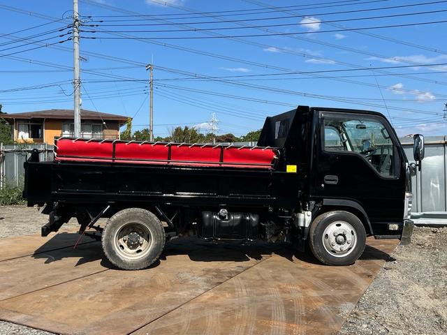 エルフトラック 強化ダンプ 3t強化ダンプ 全塗装済み コボレーン付き 走行7万Km台(5枚目)