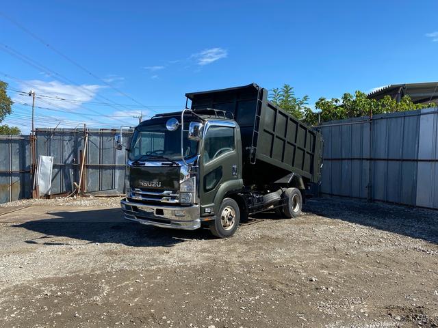 フォワード 深ダンプ 全塗装済み MT6速 ルーフキャリア付き ETC 電動格納ミラー(3枚目)