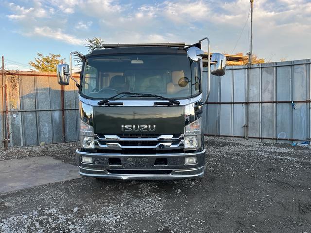 フォワード 深ダンプ 全塗装済み MT6速 ルーフキャリア付き ETC 電動格納ミラー(4枚目)