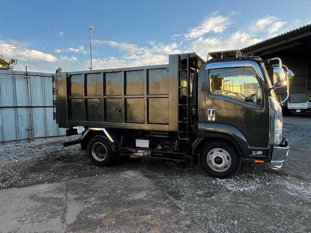 フォワード 深ダンプ 全塗装済み MT6速 ルーフキャリア付き ETC 電動格納ミラー(8枚目)