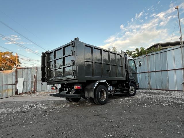 フォワード 深ダンプ 全塗装済み MT6速 ルーフキャリア付き ETC 電動格納ミラー(9枚目)