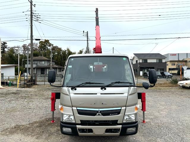 キャンター 　４段クレーン　ラジコン付き　標準　セミロング　ＥＴＣ２．０　キーレス　デュオニック　ユニック　ＵＲＵ２６４　ＲＫＫ　２０１７．８　２．６３ｔ吊り　ラジコン　フックイン　床木製　３方開（17枚目）