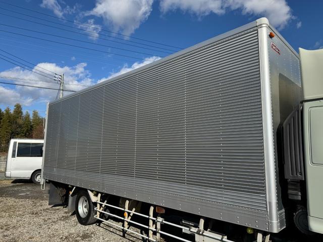 ヒノレンジャー 　７２ワイド　ハイルーフ　リアエアサス　増々トン　６ＭＴ　積載７．０トン　日本フルハーフ　ＤＬＣ　Ｔ７ＤＨ６１３　床鉄板　ラッシング２段　観音扉（9枚目）