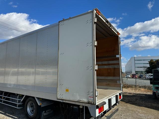 ヒノレンジャー 　７２ワイド　ハイルーフ　リアエアサス　増々トン　６ＭＴ　積載７．０トン　日本フルハーフ　ＤＬＣ　Ｔ７ＤＨ６１３　床鉄板　ラッシング２段　観音扉（12枚目）