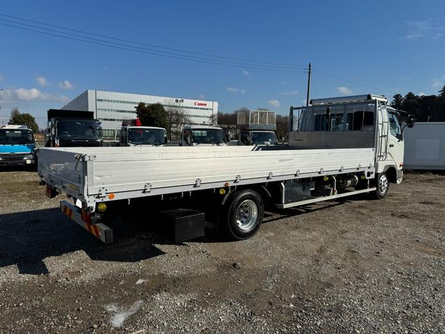 ファイター 62ワイド ベッド アルミホイール ETC 6MT トーヨー 12421301 3方開 引出しフック6対スタンション5対 センタースタンション1ヶ ロープフックサイド18対 リア3ヶ 積載3.55t(3枚目)