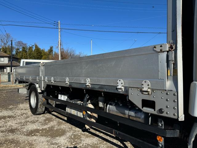 ファイター 57標準 リアエアサス アルミヒラ 車検付き 6MT 積載3.6t 2013/2 小平 A1302020 5方開 引出しフック9対ロープフックサイド12対 リア2ヶ 床木製(9枚目)