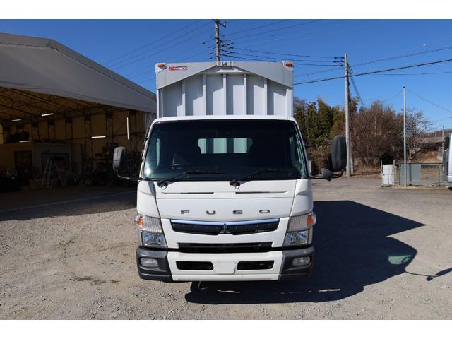 キャンター 　ワイド　ロング　格納ゲート　バックカメラ　ＥＴＣ２．０　キーレス　積載３．４５ｔ　パブコ　９０度ストッパー　引出しフック５対　ラッシング２段　床木　新明和　格納３枚　ラジコン　最大昇降質量１０００ｋｇ（5枚目）