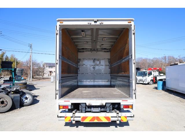 キャンター 　ワイド　ロング　格納ゲート　バックカメラ　ＥＴＣ２．０　キーレス　積載３．４５ｔ　パブコ　９０度ストッパー　引出しフック５対　ラッシング２段　床木　新明和　格納３枚　ラジコン　最大昇降質量１０００ｋｇ（12枚目）