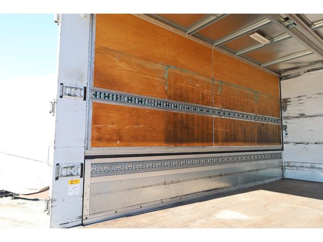 キャンター 　ワイド　ロング　格納ゲート　バックカメラ　ＥＴＣ２．０　キーレス　積載３．４５ｔ　パブコ　９０度ストッパー　引出しフック５対　ラッシング２段　床木　新明和　格納３枚　ラジコン　最大昇降質量１０００ｋｇ（13枚目）