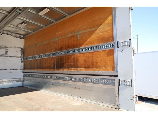 キャンター 　ワイド　ロング　格納ゲート　バックカメラ　ＥＴＣ２．０　キーレス　積載３．４５ｔ　パブコ　９０度ストッパー　引出しフック５対　ラッシング２段　床木　新明和　格納３枚　ラジコン　最大昇降質量１０００ｋｇ（14枚目）