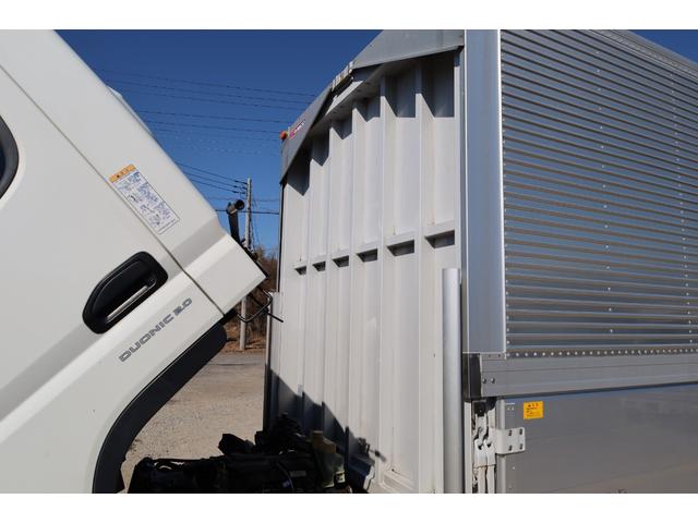 キャンター 　ワイド　ロング　格納ゲート　バックカメラ　ＥＴＣ２．０　キーレス　積載３．４５ｔ　パブコ　９０度ストッパー　引出しフック５対　ラッシング２段　床木　新明和　格納３枚　ラジコン　最大昇降質量１０００ｋｇ（20枚目）