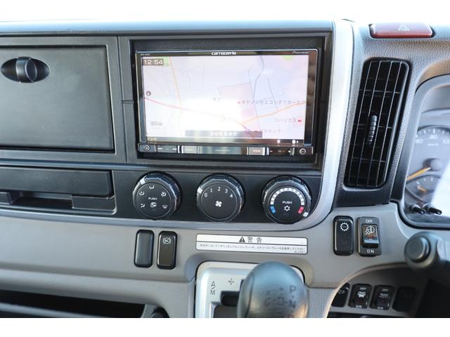 キャンター 　ワイド　ロング　格納ゲート　バックカメラ　ＥＴＣ２．０　キーレス　積載３．４５ｔ　パブコ　９０度ストッパー　引出しフック５対　ラッシング２段　床木　新明和　格納３枚　ラジコン　最大昇降質量１０００ｋｇ（27枚目）