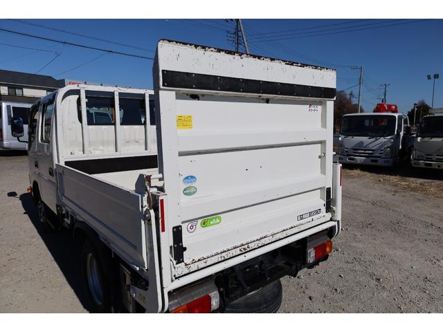 デュトロ 　標準ショート　ダブルキャブ（Ｗキャブ）　ＰＧ　ＥＴＣ　ＡＴ　積載２ｔ　２０１８／７　極東　Ｓ６０１－１ＳＲ　アーム式パワーゲート　最大荷重６００ｋｇ＜平＞２方開　床合板　ロープフックサイド３対　６人乗（9枚目）