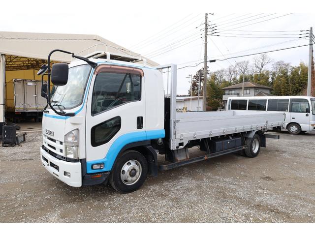 フォワード 　６２標準　ベッド　アルミヒラ　２４０馬力　６ＭＴ　積載３．９トン　＜平＞パブコ　３方開　床木製　セイコーラック　ロープフックサイド１４対　リア３ヶ（2枚目）