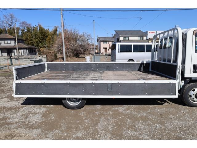 エルフトラック ワイド ロング 木ヒラ 6MT 積載2トン <平>3方開 床フック3対 床木製 ロープフックサイド9対 リア4ヶ セイコーラック(10枚目)