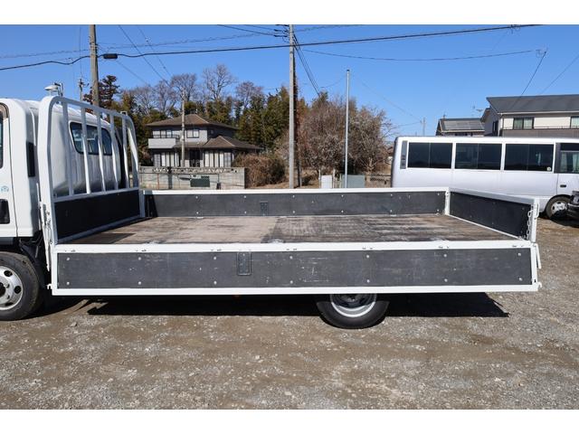 エルフトラック ワイド ロング 木ヒラ 6MT 積載2トン <平>3方開 床フック3対 床木製 ロープフックサイド9対 リア4ヶ セイコーラック(14枚目)