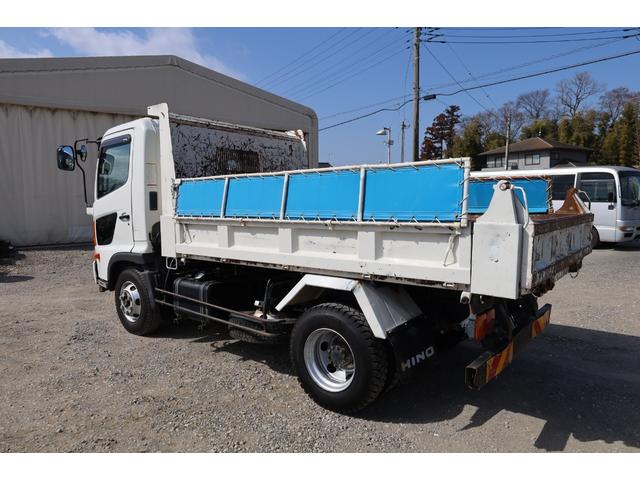 ヒノレンジャー 強化ダンプ 210馬力 ETC 6MT 積載3.7トン 新明和 DR4-0003SY S60601858 3方開 手動コボレーン(4枚目)