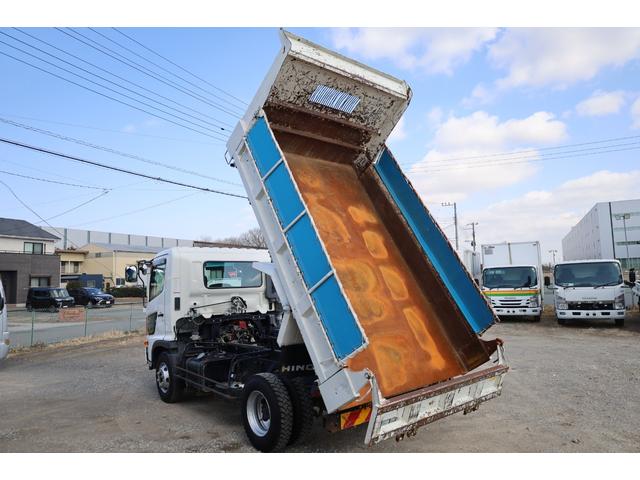 ヒノレンジャー 強化ダンプ 210馬力 ETC 6MT 積載3.7トン 新明和 DR4-0003SY S60601858 3方開 手動コボレーン(19枚目)