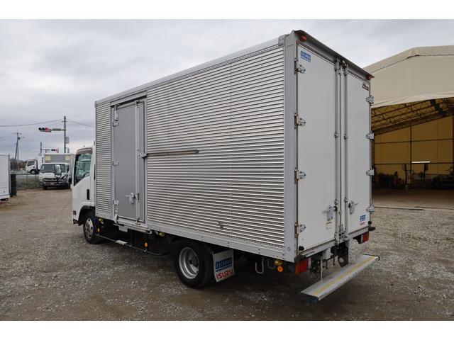 エルフトラック ワイド ロング サイドドア バックカメラ キーレス 6MT 積載2トン フルハーフ DLK T2DS989 ラッシング2段 床木製S扉スライド R扉観音 90度ストッパー(4枚目)