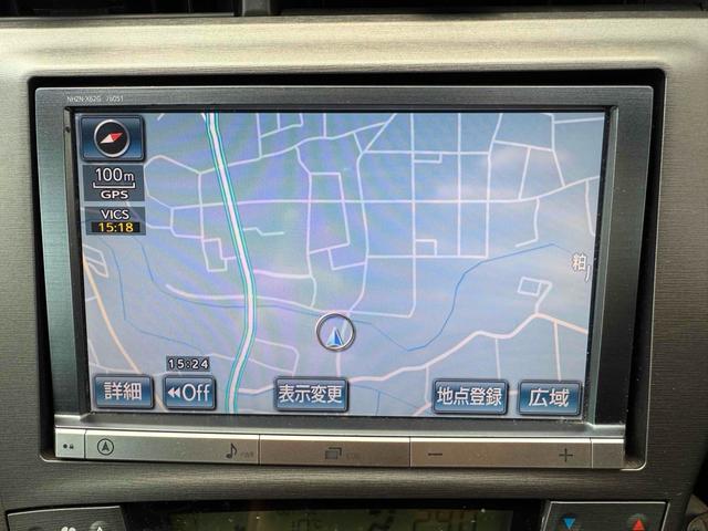 プリウス S ETC オートクルーズコントロール バックカメラ ナビ TV アルミホイール オートライト HID CVT スマートキー 電動格納ミラー 盗難防止システム 衝突安全ボディ ABS エアコン(5枚目)
