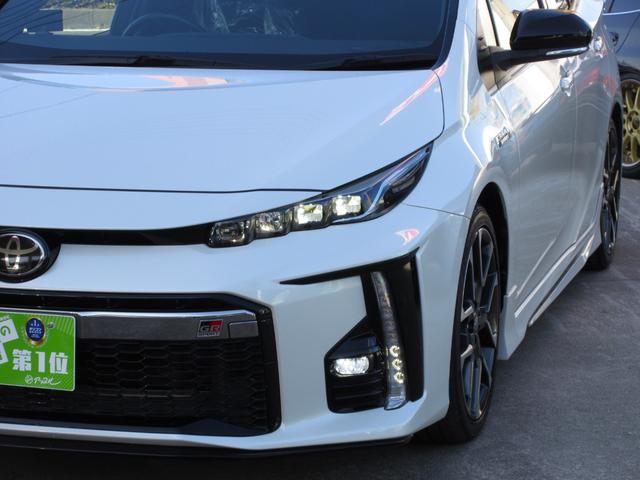 プリウスPHV S GRスポーツ ガナドールマフラー KENWOOD9インチナビ AppleCarPlay・AndroidAuto HDMI ミラーリング DVD再生 Bluetooth バックカメラ モデリスタサイドエアロ ETC(3枚目)