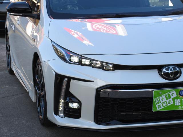 プリウスPHV S GRスポーツ ガナドールマフラー KENWOOD9インチナビ AppleCarPlay・AndroidAuto HDMI ミラーリング DVD再生 Bluetooth バックカメラ モデリスタサイドエアロ ETC(4枚目)