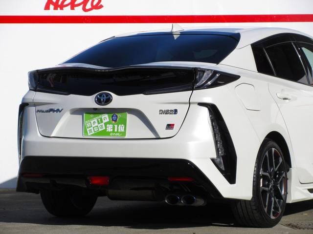 プリウスPHV S GRスポーツ ガナドールマフラー KENWOOD9インチナビ AppleCarPlay・AndroidAuto HDMI ミラーリング DVD再生 Bluetooth バックカメラ モデリスタサイドエアロ ETC(8枚目)