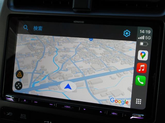 プリウスPHV S GRスポーツ ガナドールマフラー KENWOOD9インチナビ AppleCarPlay・AndroidAuto HDMI ミラーリング DVD再生 Bluetooth バックカメラ モデリスタサイドエアロ ETC(17枚目)