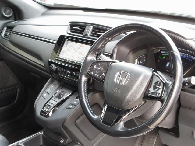 ＣＲ－Ｖハイブリッド ｅ：ＨＥＶ　ＥＸ・ブラックエディション　４ＷＤ　ナビＴＶ　Ｂｌｕｅｔｏｏｔｈ　ＡｐｐｌｅＣａｒＰｌａｙ対応　バックカメラ　パワーバックドア　サンルーフ　レザーシート　シートヒーター　ステアリングヒーター　衝突軽減ブレーキ　当店買取車　禁煙車（13枚目）