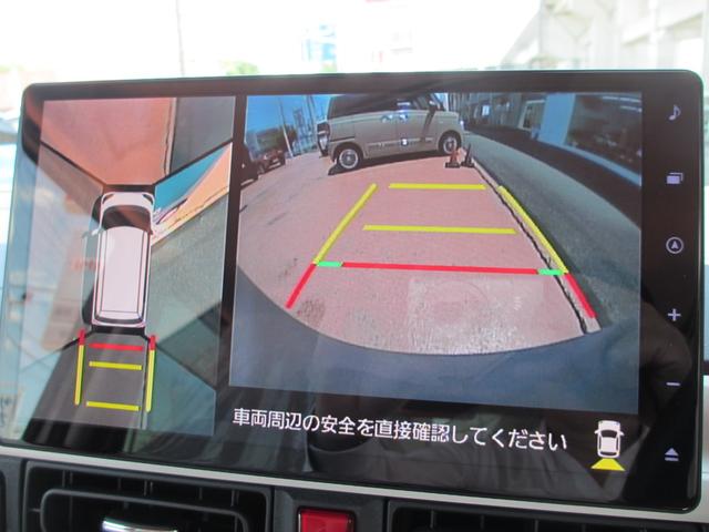 ムーヴキャンバス ストライプスGターボ パノラマモニター・10インチ純正ナビ・ナビ連動ドラレコ(前後)装備!!(17枚目)