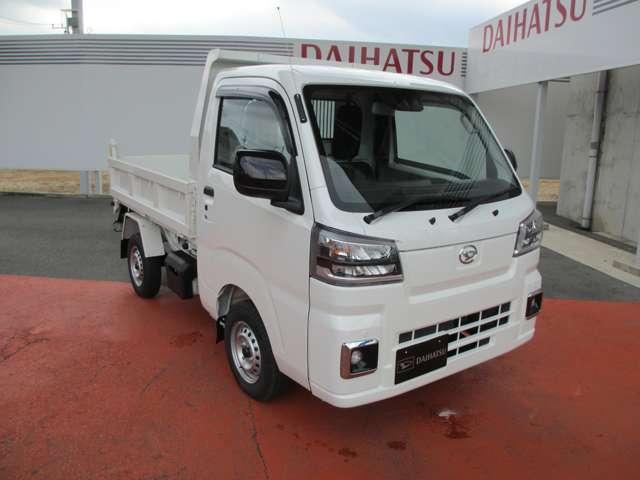 ハイゼットトラック 多目的ダンプ ハイゼットトラック多目的ダンプPTO式3方開4WD LEDパック・マット・バイザー・フロントシェルフ・マッドガード付き!(9枚目)