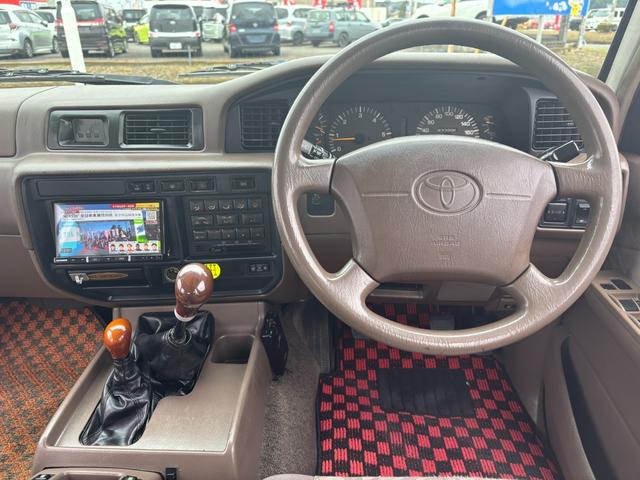 ランドクルーザー80 GX ランクル80/最終型/GX/5速MT/観音開き/ガソリン/1FZエンジン/新品全塗装/ETC/パイオニア製ナビ/フルセグTV/バックカメラ/エリートマックス16AW/ブリジストンタイヤ/リフトアップ(29枚目)