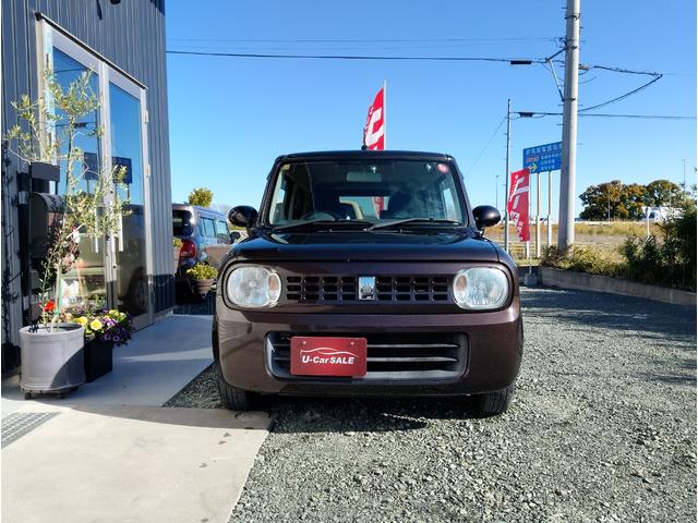 アルトラパン Ｇ　車検２年付き　エンジンオイル・オイルエレメント・ブレーキオイル・ワイパーゴム３本交換　ナビ　ＢＴ　ＴＶ　ＥＴＣ　プッシュスタート　オートエアコン　アイドリングストップ　シートリフター　ベンチシート（2枚目）