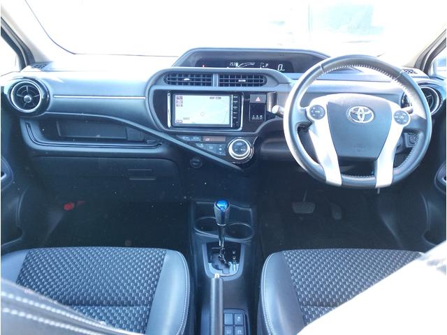 アクア X-アーバン 車検2年付き(エンジンオイル・オイルフィルター・ブレーキオイル・ワイパゴム3本交換)純正ナビ TV BT バックカメラ ETC フルエアロ 純正アルミホイール オートエアコン キーレスエントリー(24枚目)