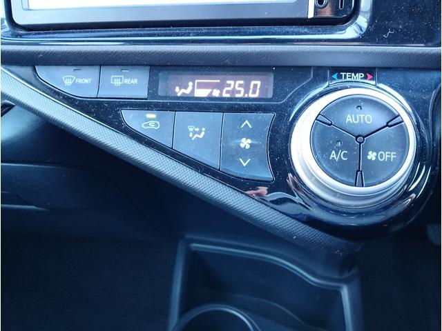 アクア X-アーバン 車検2年付き(エンジンオイル・オイルフィルター・ブレーキオイル・ワイパゴム3本交換)純正ナビ TV BT バックカメラ ETC フルエアロ 純正アルミホイール オートエアコン キーレスエントリー(31枚目)