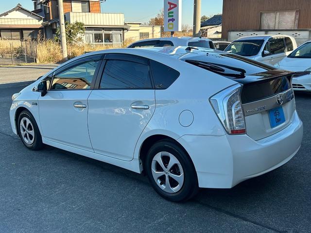 プリウスPHV G 純正HDDナビ フルセグTV バックカメラ ドライブレコーダー DVD再生 シートヒーター ハーフレザーシート ビルトインETC HIDヘッドライト ドアバイザー 純正アルミホイール(4枚目)