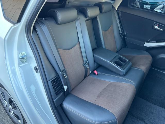 プリウスPHV G 純正HDDナビ フルセグTV バックカメラ ドライブレコーダー DVD再生 シートヒーター ハーフレザーシート ビルトインETC HIDヘッドライト ドアバイザー 純正アルミホイール(15枚目)