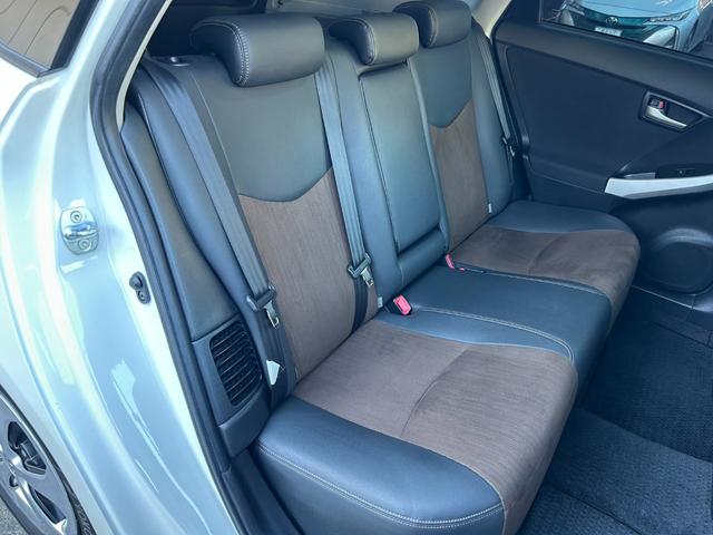 プリウスPHV G 純正HDDナビ フルセグTV バックカメラ ドライブレコーダー DVD再生 シートヒーター ハーフレザーシート ビルトインETC HIDヘッドライト ドアバイザー 純正アルミホイール(35枚目)