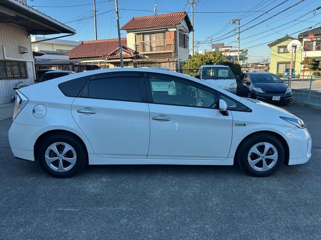 プリウスPHV G 純正HDDナビ フルセグTV バックカメラ ドライブレコーダー DVD再生 シートヒーター ハーフレザーシート ビルトインETC HIDヘッドライト ドアバイザー 純正アルミホイール(43枚目)