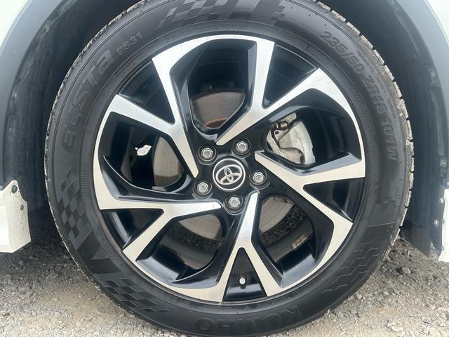 C-HR G モード ネロ セーフティ プラスフルモデリスタエアロキット BSM パノラマビュー スペアタイヤ フルセグ 衝突被害軽減システム ETC ドラレコ LEDヘッドランプ フルエアロ 記録簿(8枚目)