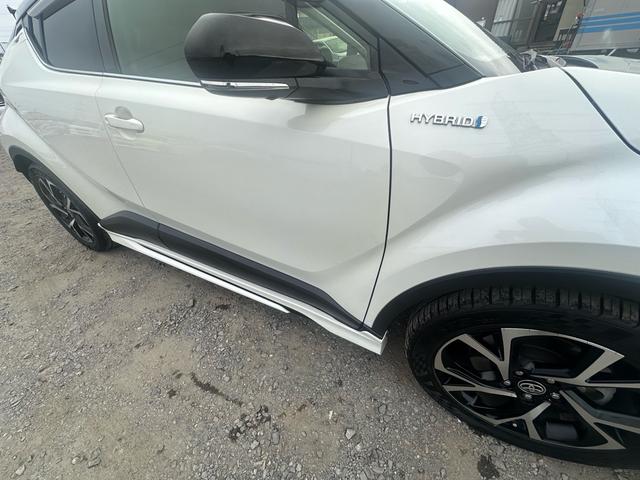 C-HR G モード ネロ セーフティ プラスフルモデリスタエアロキット BSM パノラマビュー スペアタイヤ フルセグ 衝突被害軽減システム ETC ドラレコ LEDヘッドランプ フルエアロ 記録簿(11枚目)