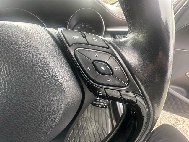 C-HR G モード ネロ セーフティ プラスフルモデリスタエアロキット BSM パノラマビュー スペアタイヤ フルセグ 衝突被害軽減システム ETC ドラレコ LEDヘッドランプ フルエアロ 記録簿(17枚目)