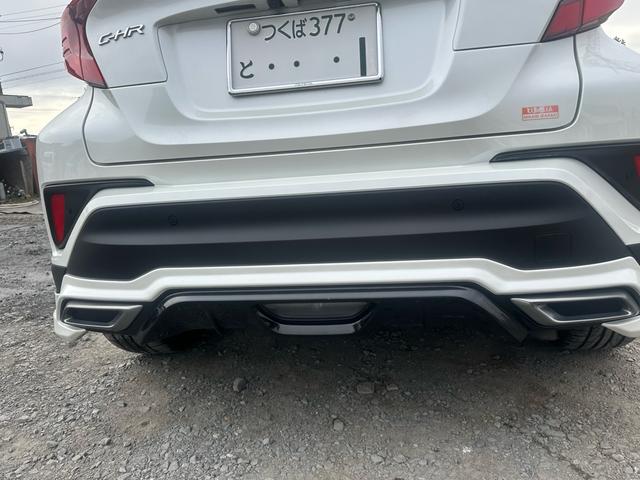 C-HR G モード ネロ セーフティ プラスフルモデリスタエアロキット BSM パノラマビュー スペアタイヤ フルセグ 衝突被害軽減システム ETC ドラレコ LEDヘッドランプ フルエアロ 記録簿(56枚目)