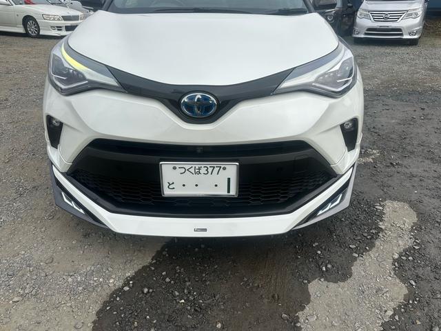 C-HR G モード ネロ セーフティ プラスフルモデリスタエアロキット BSM パノラマビュー スペアタイヤ フルセグ 衝突被害軽減システム ETC ドラレコ LEDヘッドランプ フルエアロ 記録簿(60枚目)