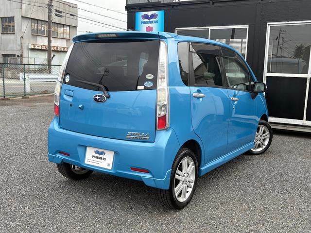 ステラ カスタムRリミテッドS ナビ TV バックカメラ 禁煙 パワーウィンドウ ABS(5枚目)