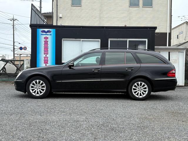 Eクラスステーションワゴン E300 ステーションワゴン 純正ナビ AT AAC  PS PW AW エアB ABS 革シート SR ナビ ドライブレコーダー 禁煙(8枚目)